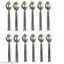 12 Steel Spoons Cutlery - Image 3