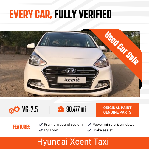 2017 Hyundai Xcent Taxi - Good Running Condition