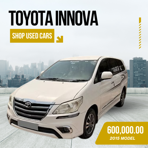 2015 Toyota Innova Commercial Taxi - Excellent Condition