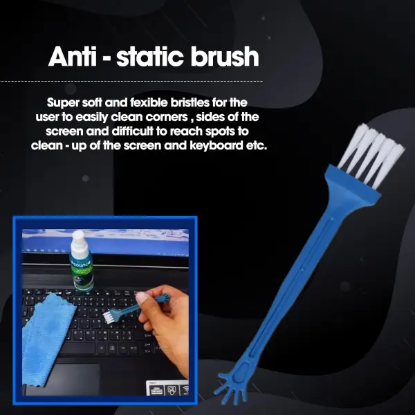 Sounce 3 in 1 Cleaning Set for Screen PC, Laptops, Monitors, Mobiles, LCD, LED, TV/Professional