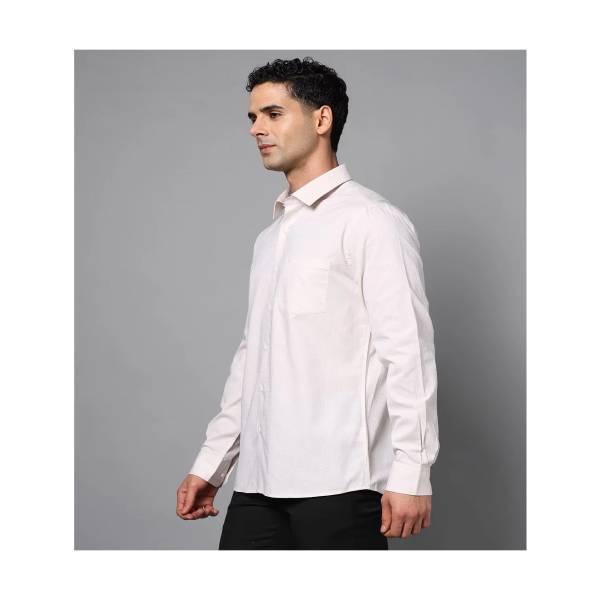 ARROW-Men Slim Fit Cotton Shirt with Patch Pocket