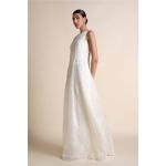 Anita Dongre-Mountain Mist Silk Gown - Ivory