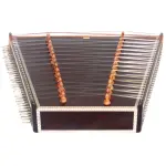Musical bazaar-Palmona Indian Santoor/Santur Professional - Solid Wood - 31 Notes - 93 Strings (SM-BJG)