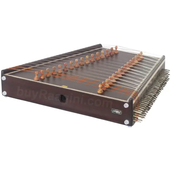 Musical bazaar-Palmona Indian Santoor/Santur Professional - Solid Wood - 31 Notes - 93 Strings (SM-BJG)
