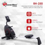 PowerMax-RH-250 Foldable Rowing Machine with Digital Display for Home use