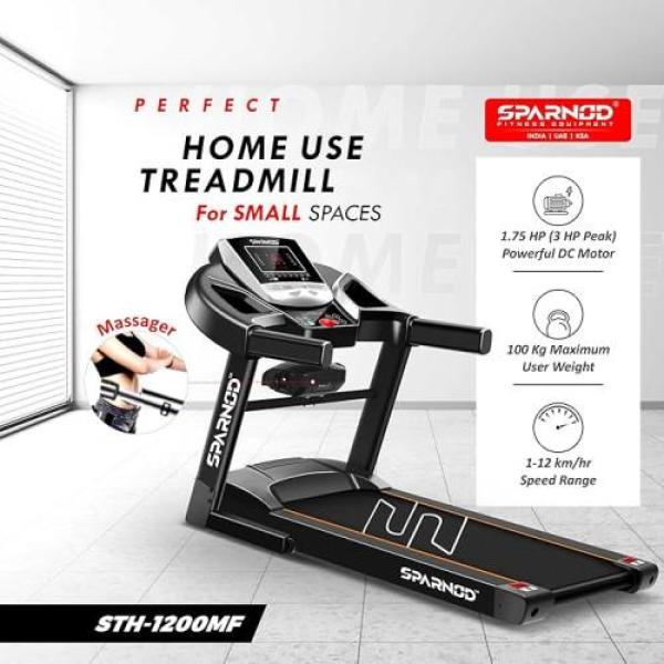 Sparnod-STC-5650 (5.5 HP AC Motor) Commercial Sturdy Treadmill