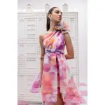 ZABELLA-Valentina Asymmetric Dress