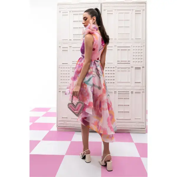 ZABELLA-Valentina Asymmetric Dress