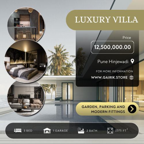 Luxury Villa in Pune Hinjewadi