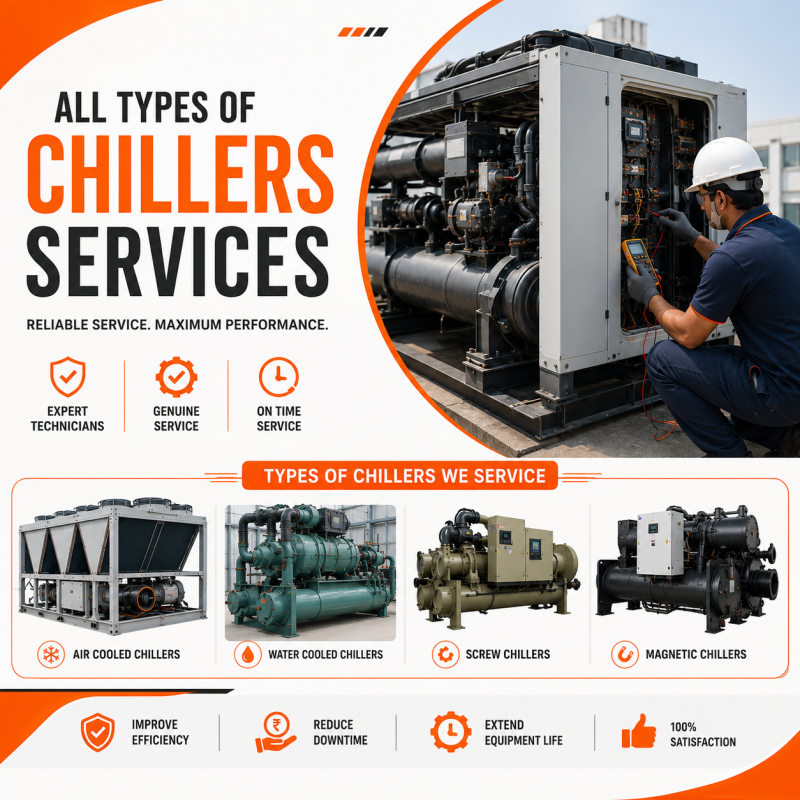 All types of Chiller Installation, Repair & Service