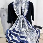 CrossKulture Women Printed Satin Scarf