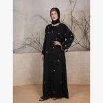 Women Embroidered Abaya Burqa