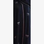 MUSHFAABAYA Polyester Self Design Abaya With Hijab  (Black)