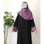 Elegance Abaya beautiful sleeves diamond beaded sheet work for womens girls latest designer burkha nikab abayas for girls burqa with hijab