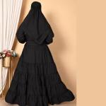 latest abaya for women stylish dubai latest Burkha for women with Hijab and dupatta free Niqab