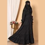 latest abaya for women stylish dubai latest Burkha for women with Hijab and dupatta free Niqab